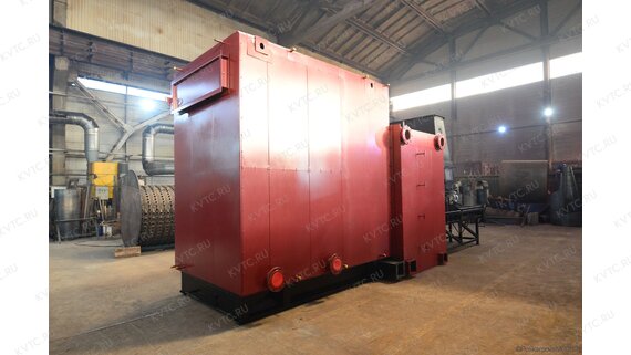 Котел 3.0 МВт на опилках отопительный