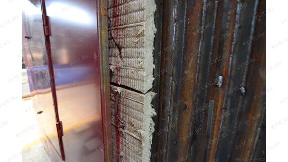 Котла на дровах 0.25 МВт обмуровка